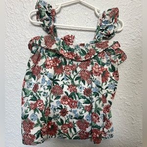 EUC, Janie & Jack floral blouse